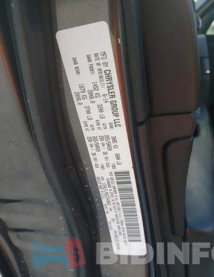 1C4RJFJM6EC549863 Photo# 14