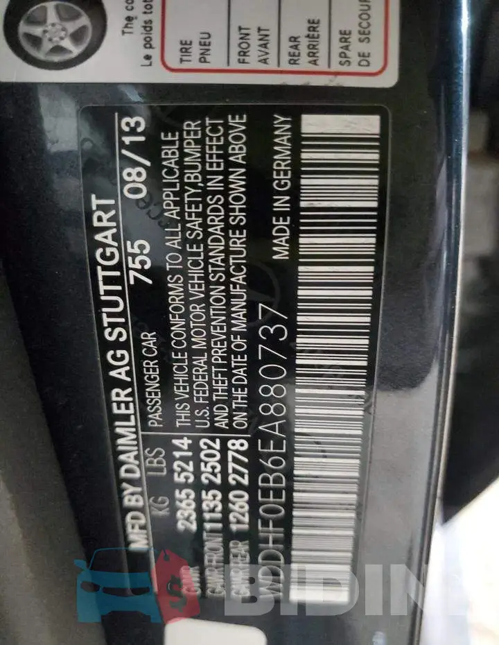 WDDHF0EB6EA880737 Photo# 12