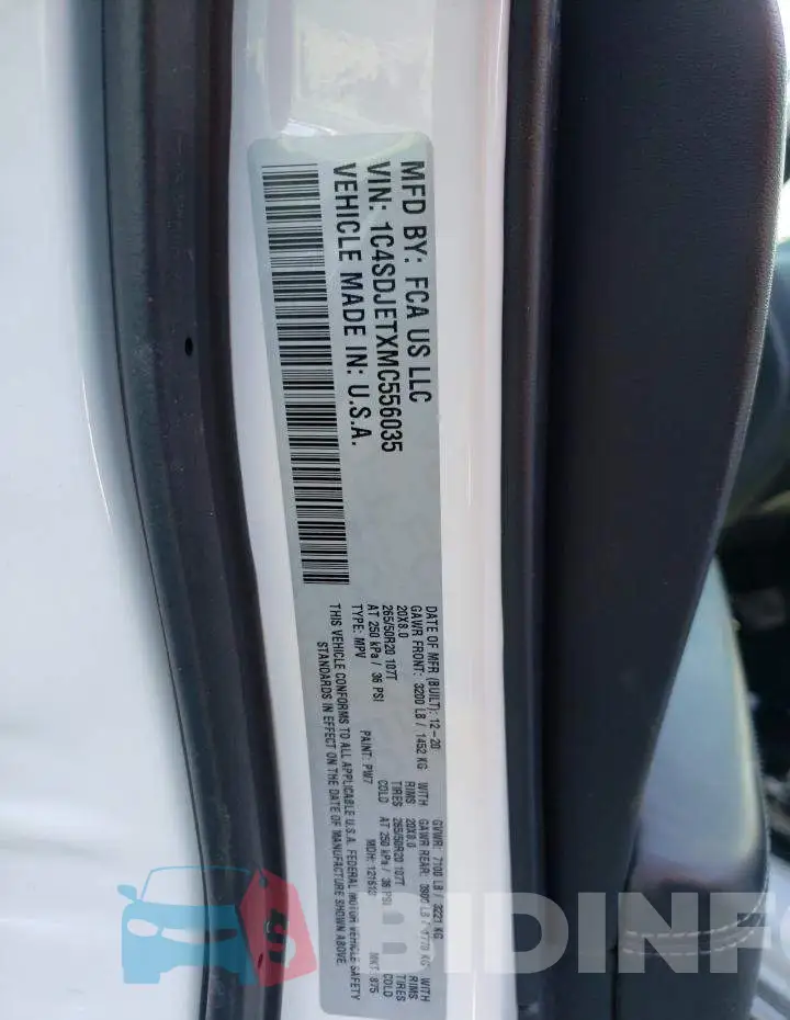 1C4SDJETXMC556035 Photo# 13