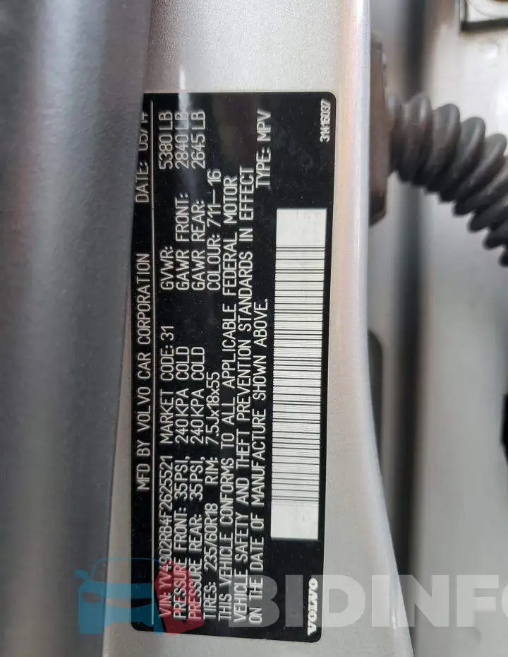 YV4902RB4F2625521 Photo# 12