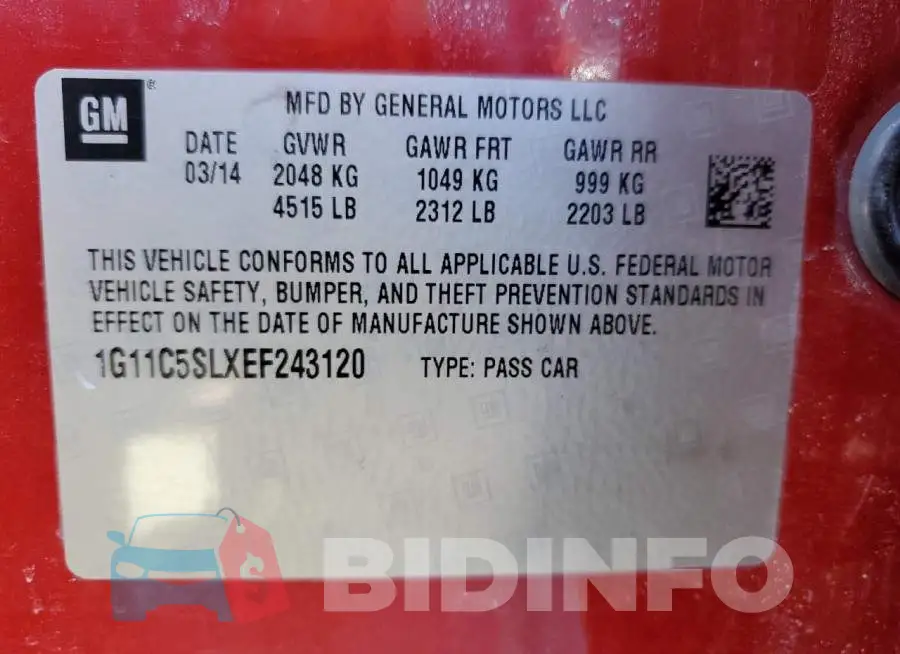 1G11C5SLXEF243120 Photo# 12