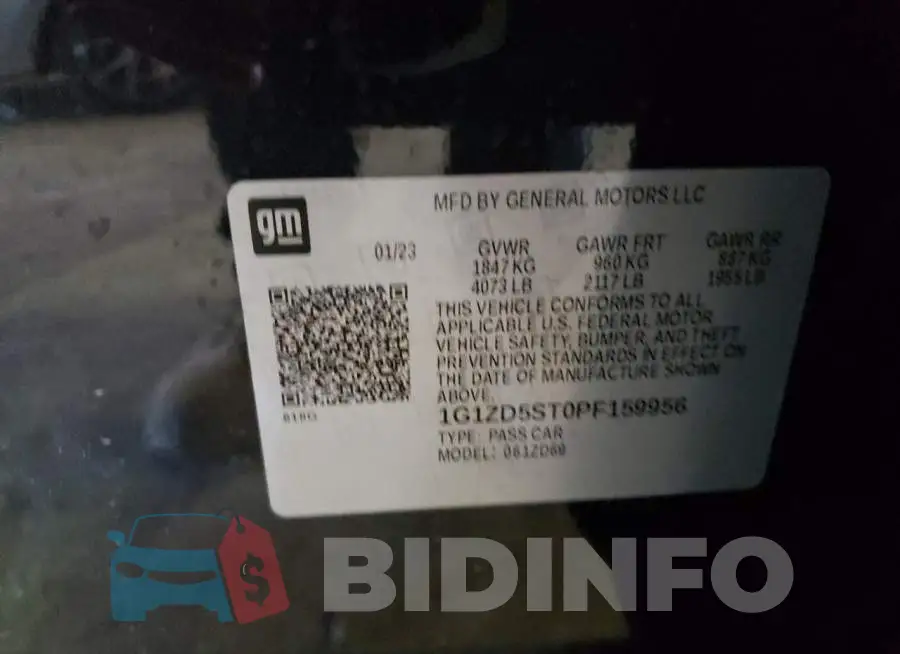1G1ZD5ST0PF159956 Photo# 13