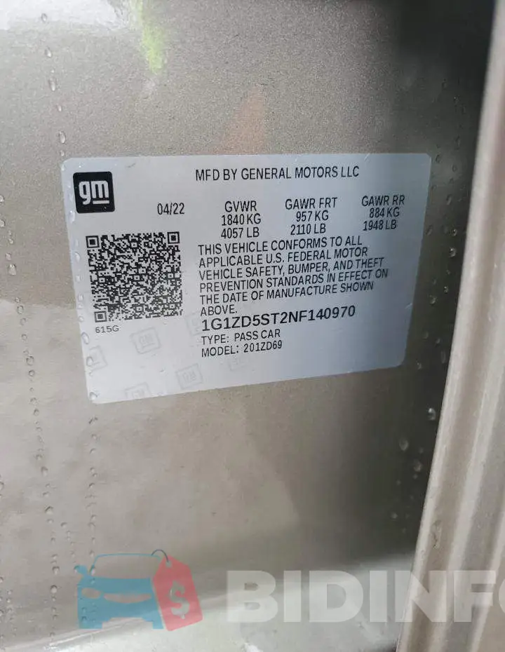 1G1ZD5ST2NF140970 Photo# 12