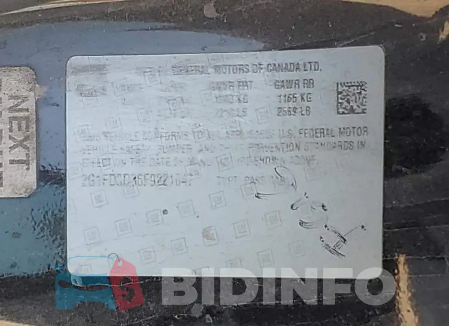 2G1FD3D36F9221047 Photo# 12