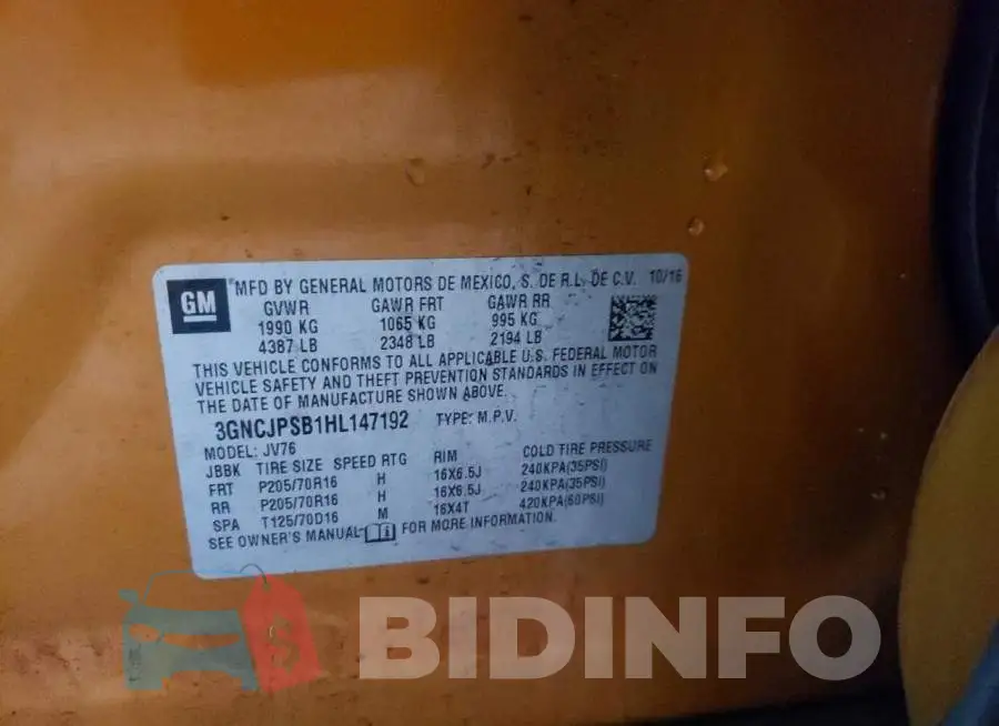 3GNCJPSB1HL147192 Photo# 13
