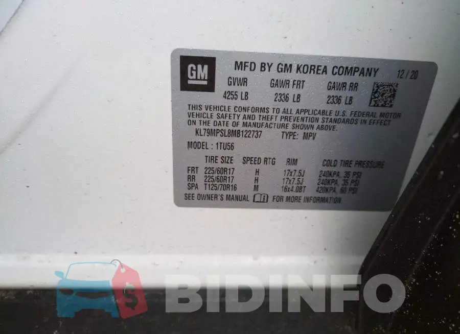 KL79MPSL8MB122737 Photo# 14