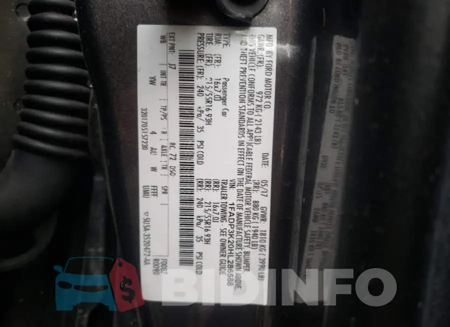 1FADP3K20HL286588 Photo# 13