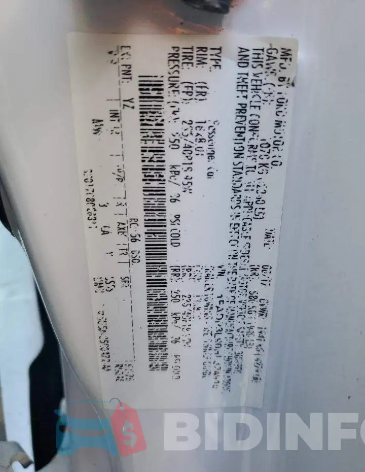 1FADP3L90HL324915 Photo# 12