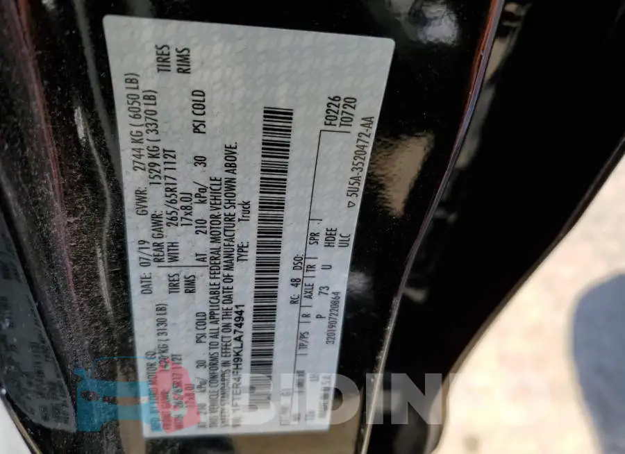 1FTER4FH9KLA74941 Photo# 12