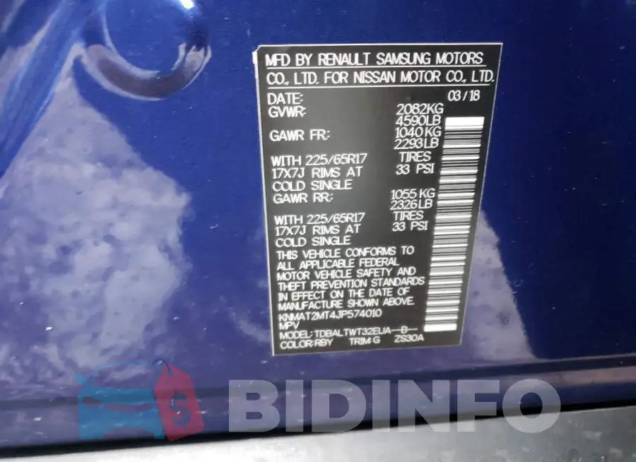 KNMAT2MT4JP574010 Photo# 13