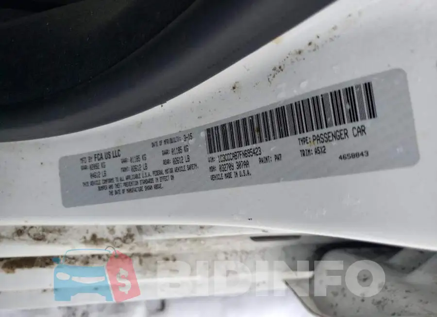 1C3CCCAB7FN695423 Photo# 12