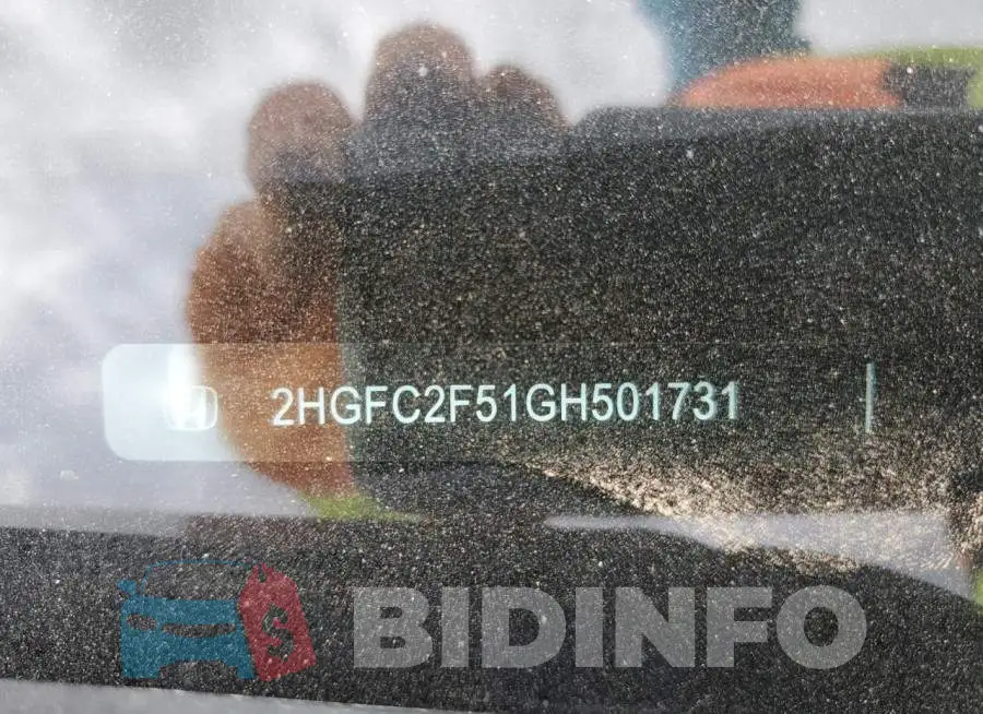 2HGFC2F51GH501731 Photo# 12