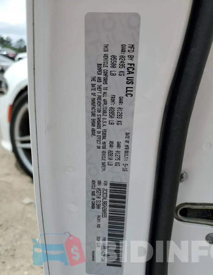 2C3CDXL98GH280555 Photo# 13