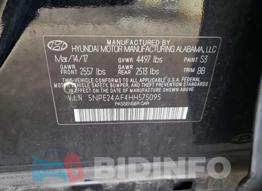 5NPE24AF4HH575095 Photo# 12