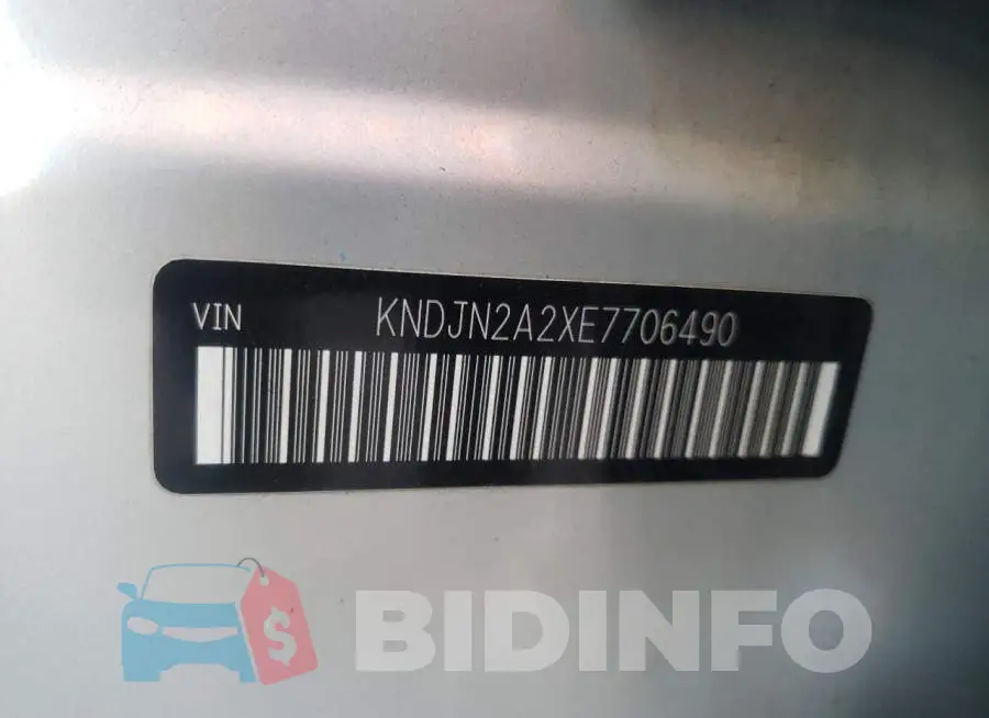 KNDJN2A2XE7706490 Photo# 10
