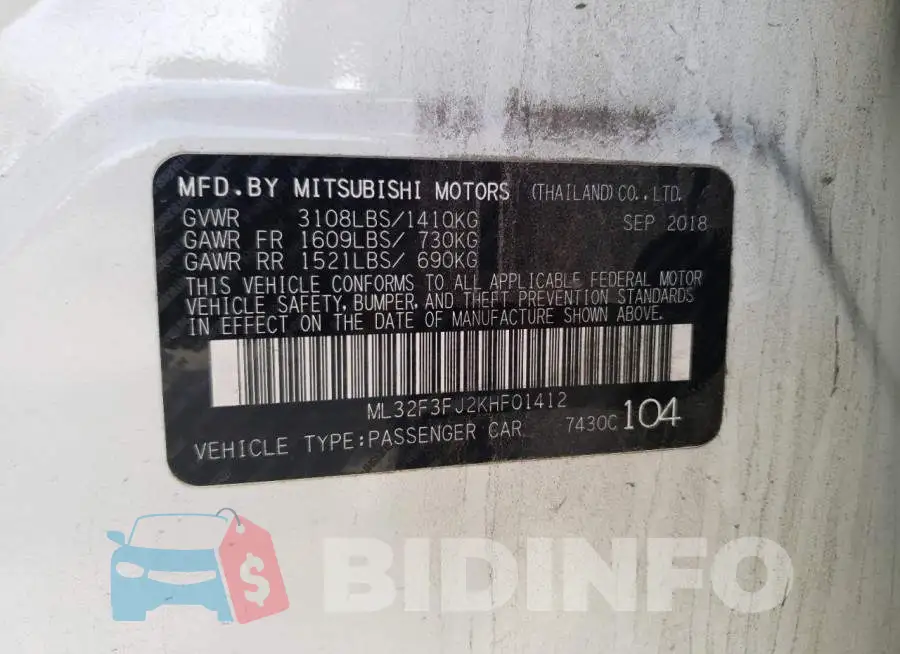 ML32F3FJ2KHF01412 Photo# 12