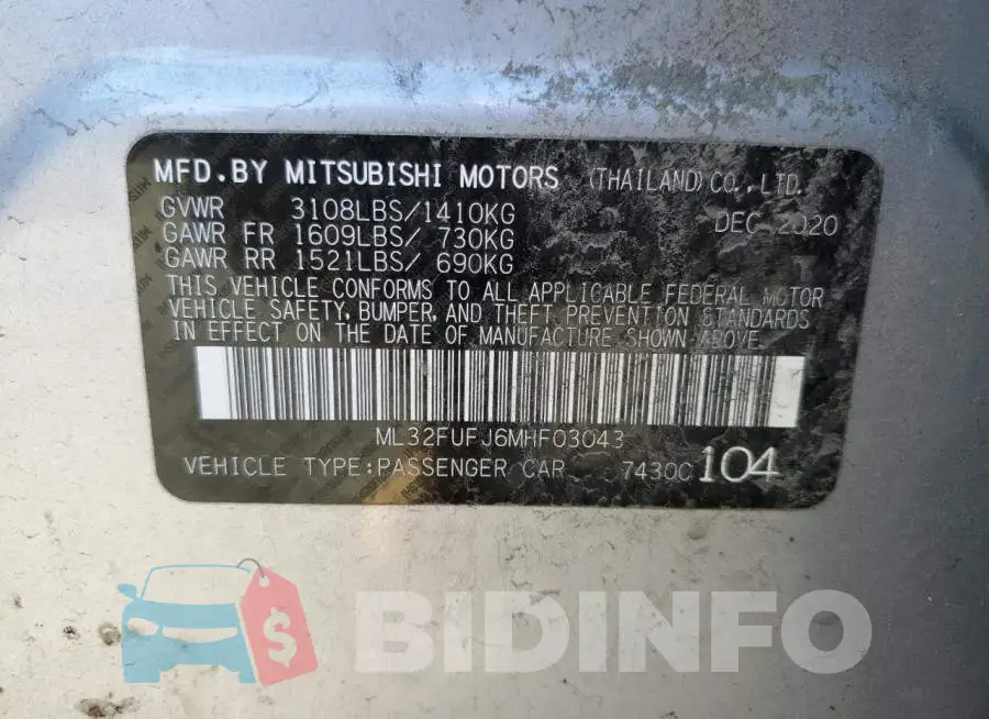 ML32FUFJ6MHF03043 Photo# 12
