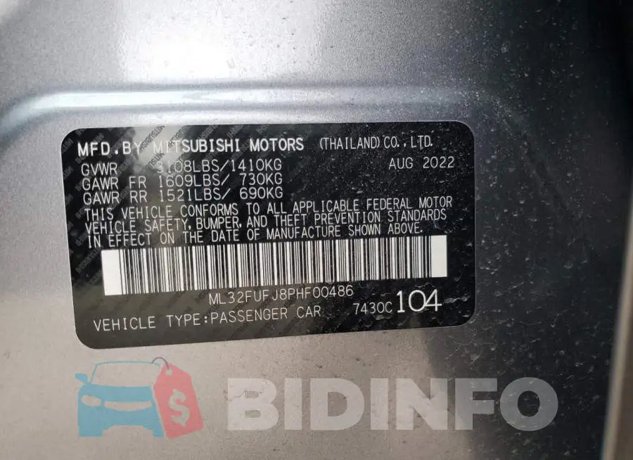 ML32FUFJ8PHF00486 Photo# 12
