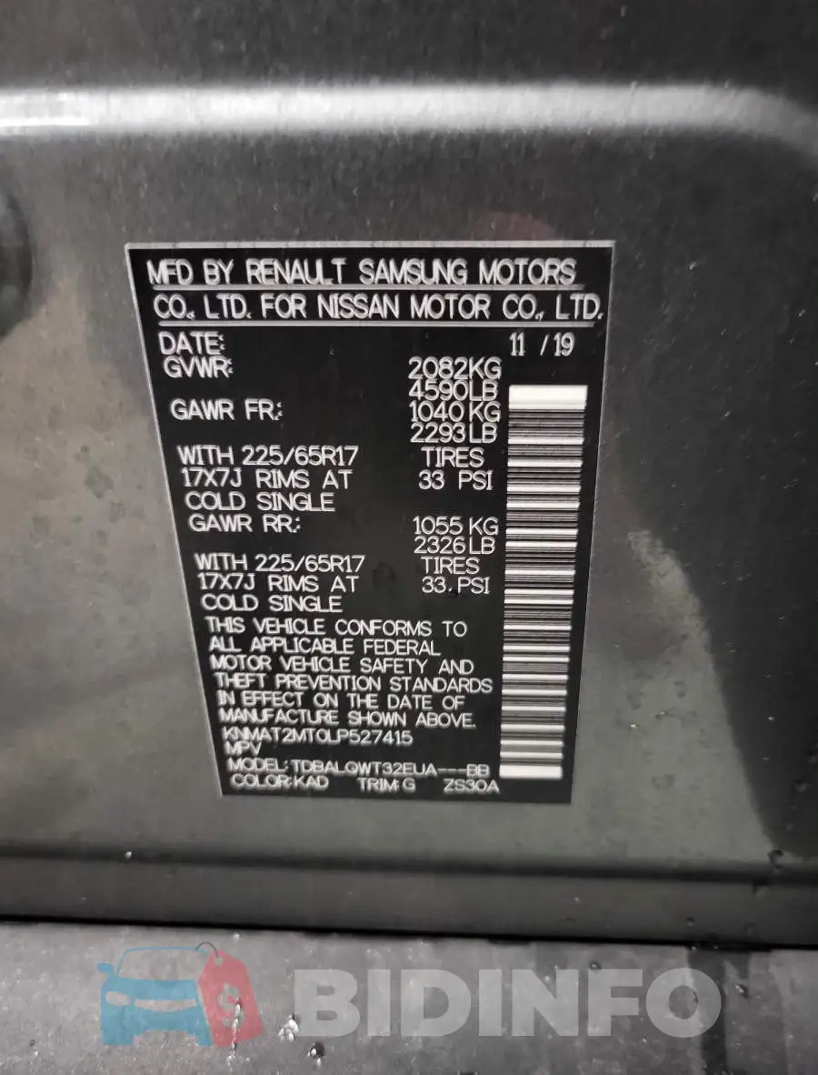 KNMAT2MT0LP527415 Photo# 1