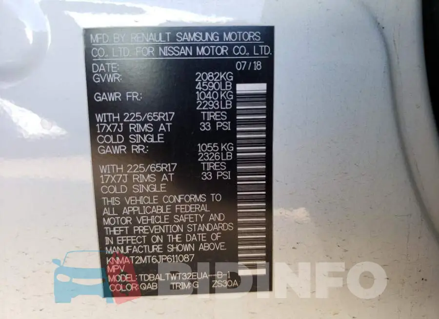 KNMAT2MT6JP611087 Photo# 13