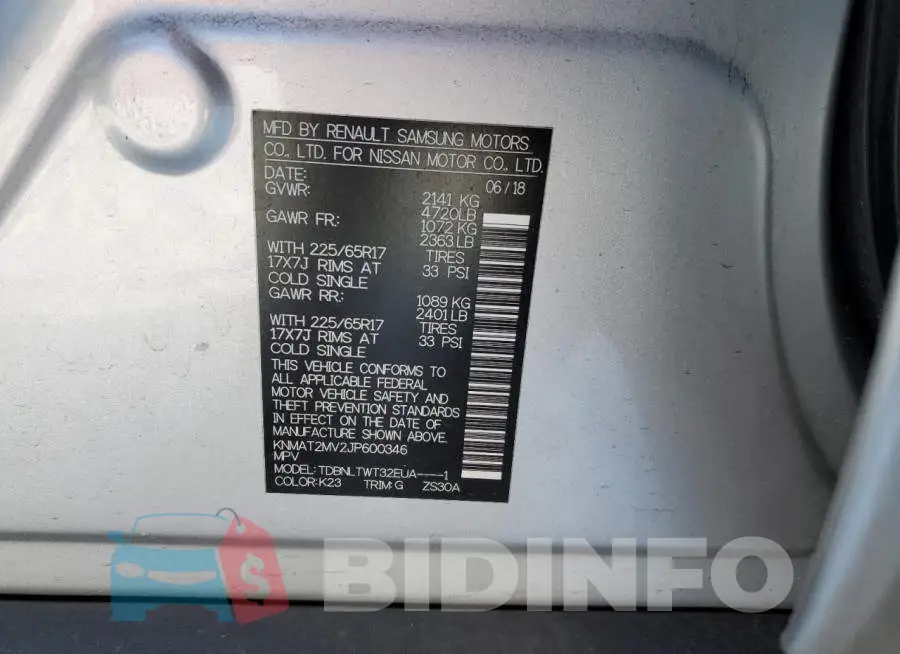 KNMAT2MV2JP600346 Photo# 13