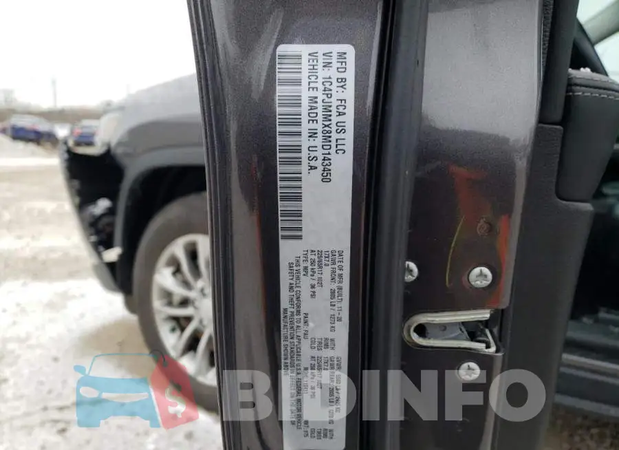 1C4PJMMX8MD143450 Photo# 12