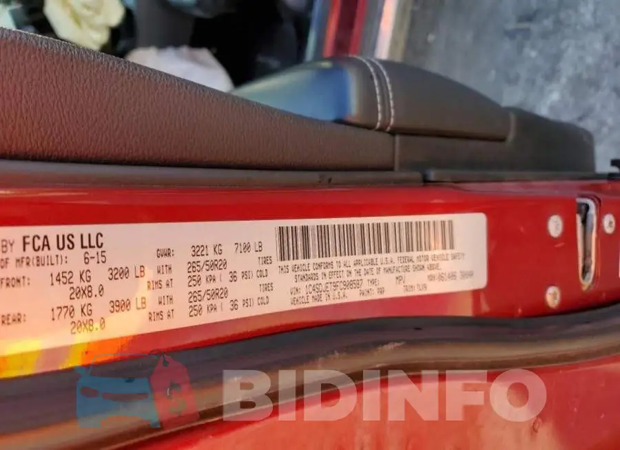 1C4SDJET9FC908587 Photo# 14