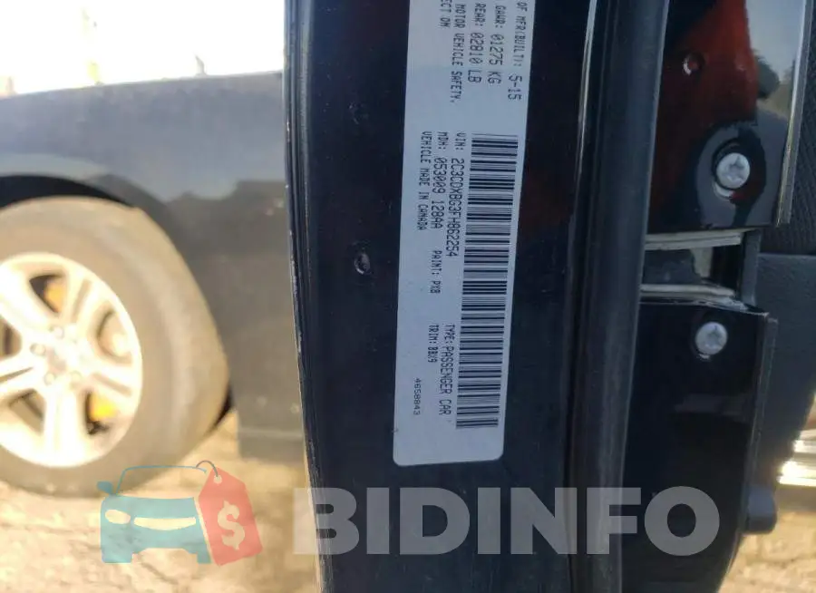2C3CDXBG3FH862254 Photo# 12