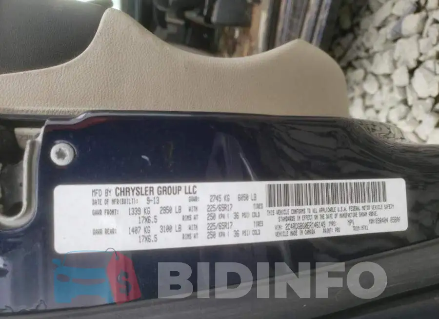 2C4RDGBG0ER146149 Photo# 10