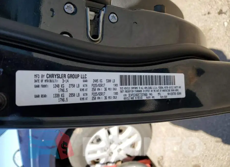 3C4PDCAB2ET237068 Photo# 14