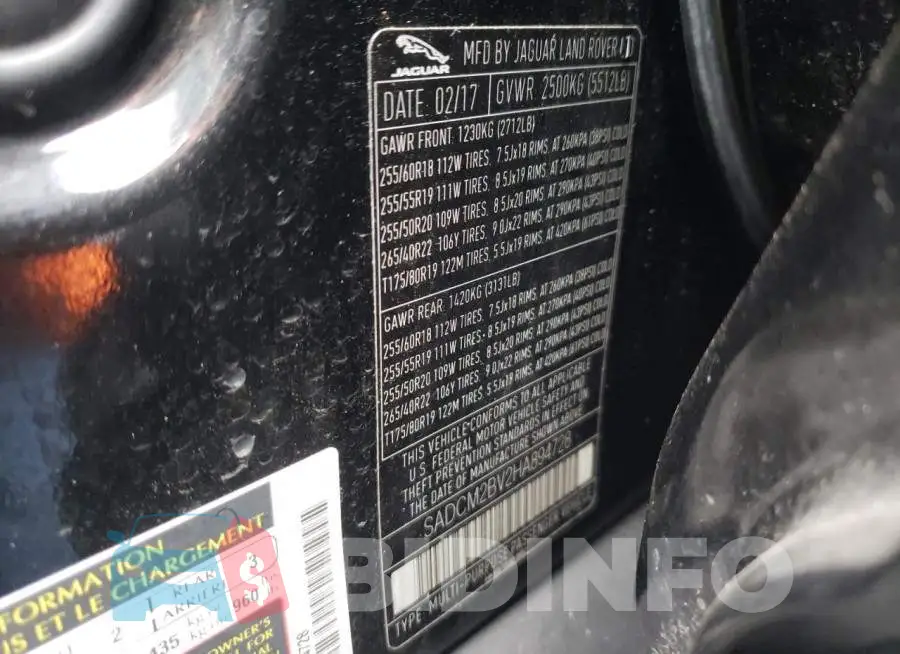 SADCM2BV2HA894728 Photo# 12
