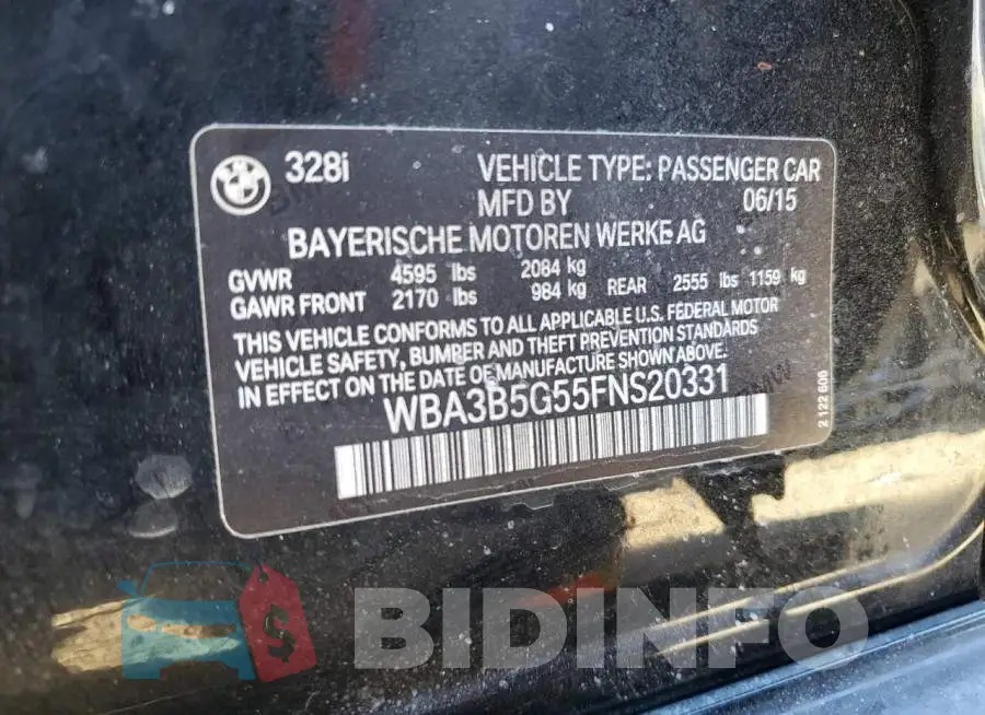 WBA3B5G55FNS20331 Photo# 12