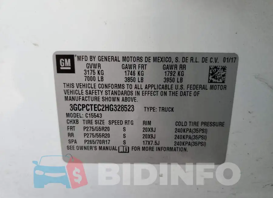 3GCPCTEC2HG328523 Photo# 12