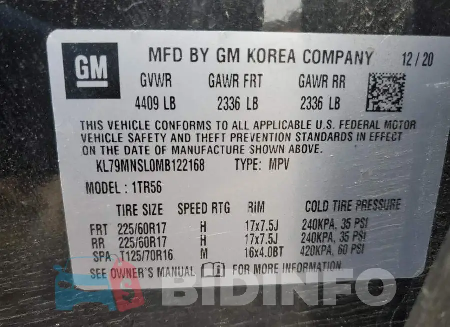 KL79MNSL0MB122168 Photo# 12