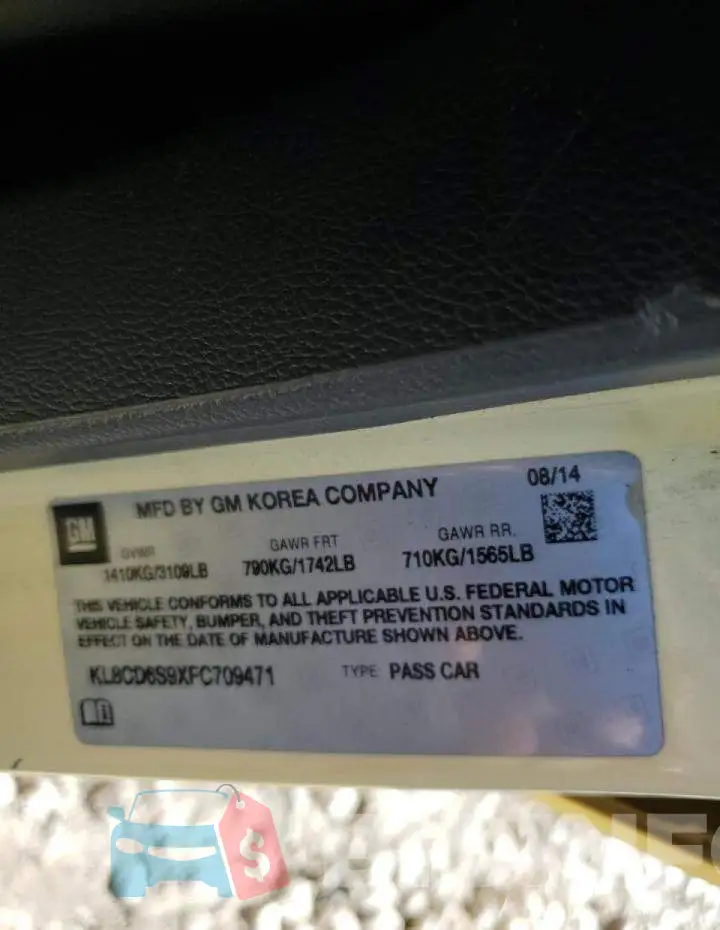 KL8CD6S9XFC709471 Photo# 12