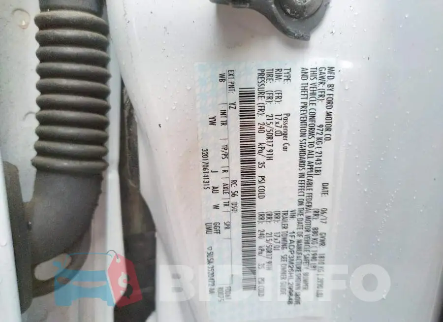 1FADP3M26HL299648 Photo# 12