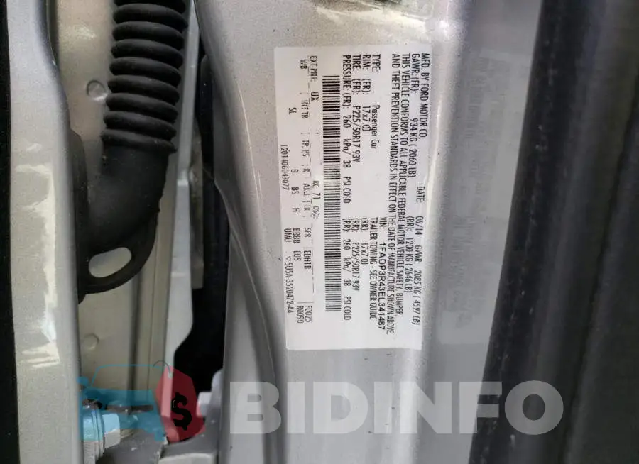 1FADP3R43EL341487 Photo# 12