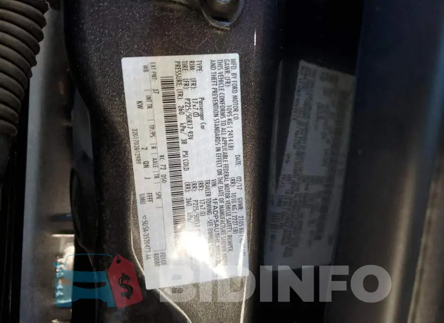 1FADP5AU5HL104320 Photo# 13