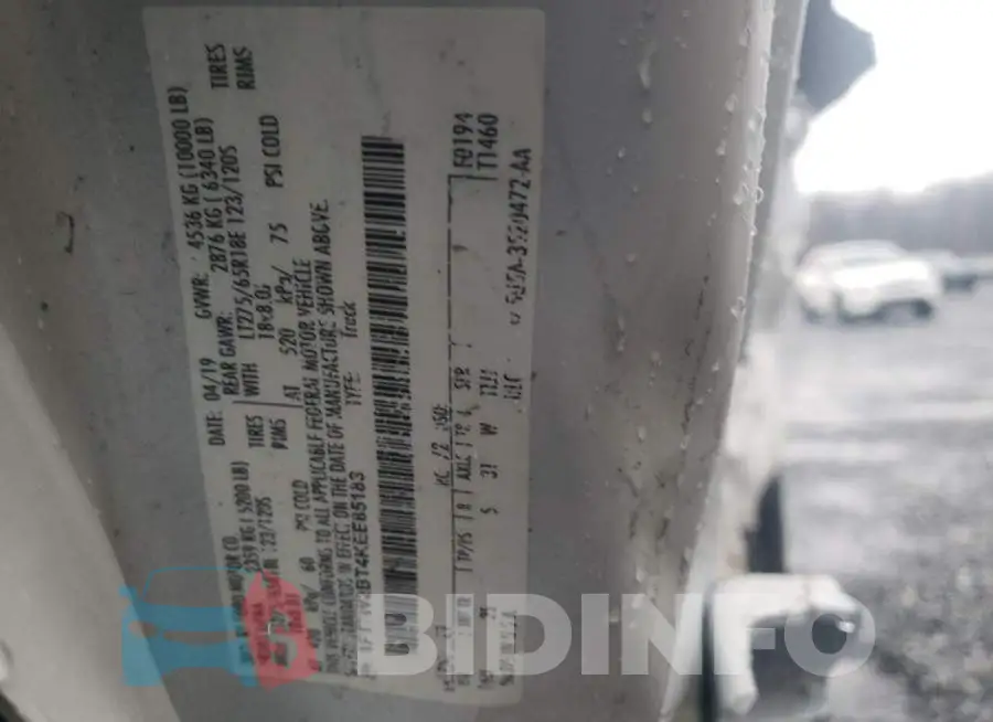 1FT7W2BT4KEE85183 Photo# 12