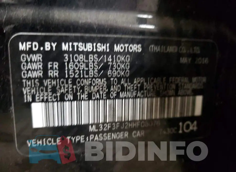 ML32F3FJ2HHF08076 Photo# 13
