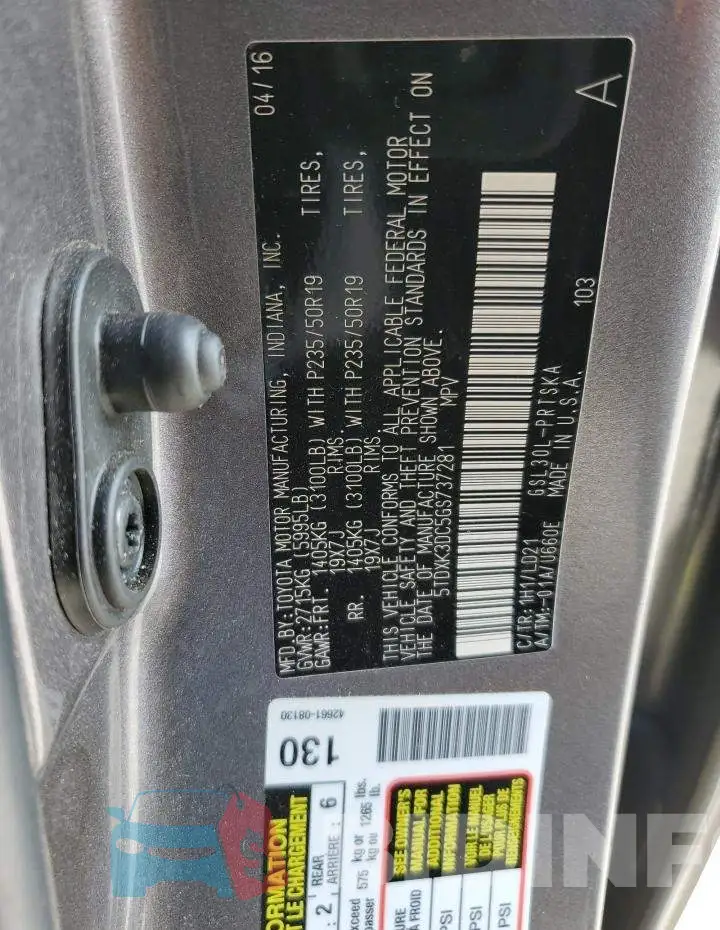 5TDXK3DC5GS737281 Photo# 14