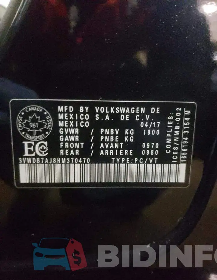 3VWDB7AJ8HM370470 Photo# 12