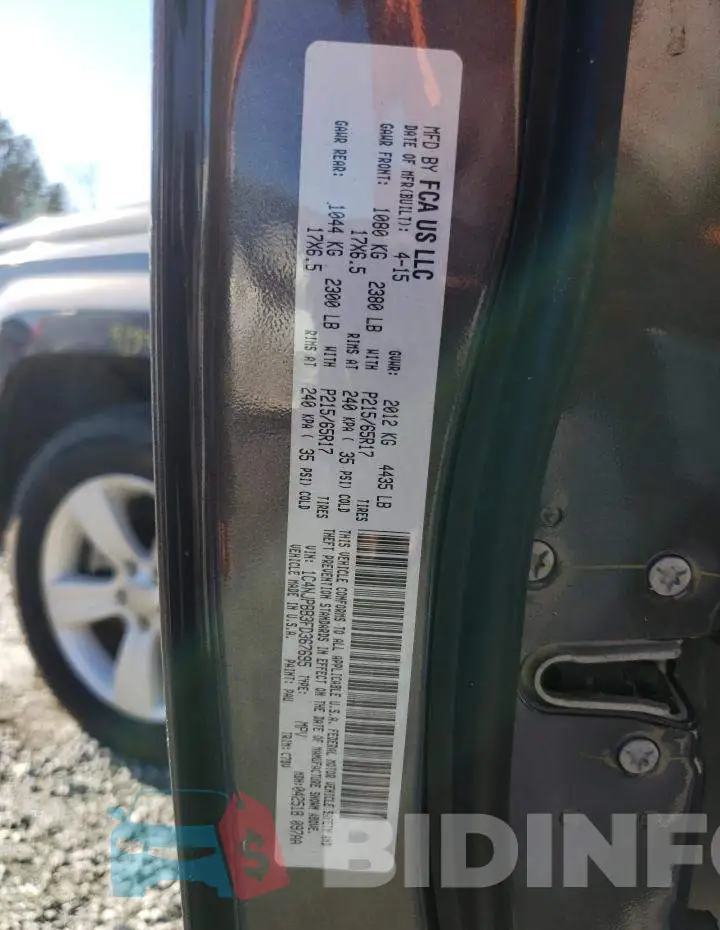 1C4NJPBB3FD367695 Photo# 12