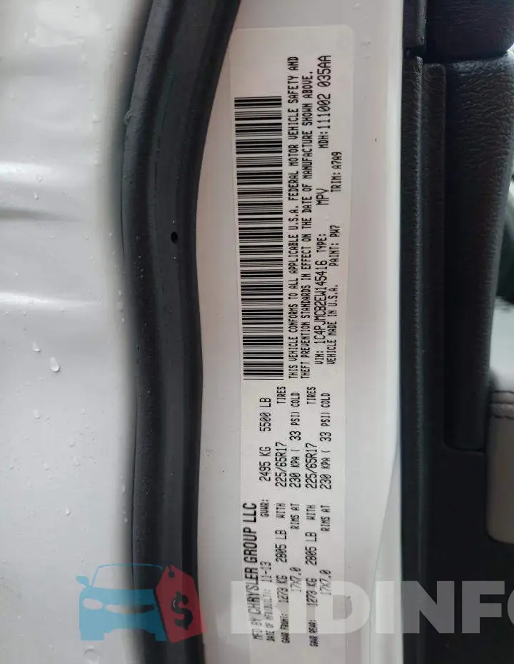 1C4PJMCB2EW145416 Photo# 13