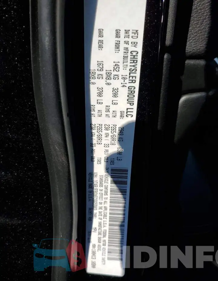 1C4RJFBGXFC665903 Photo# 13