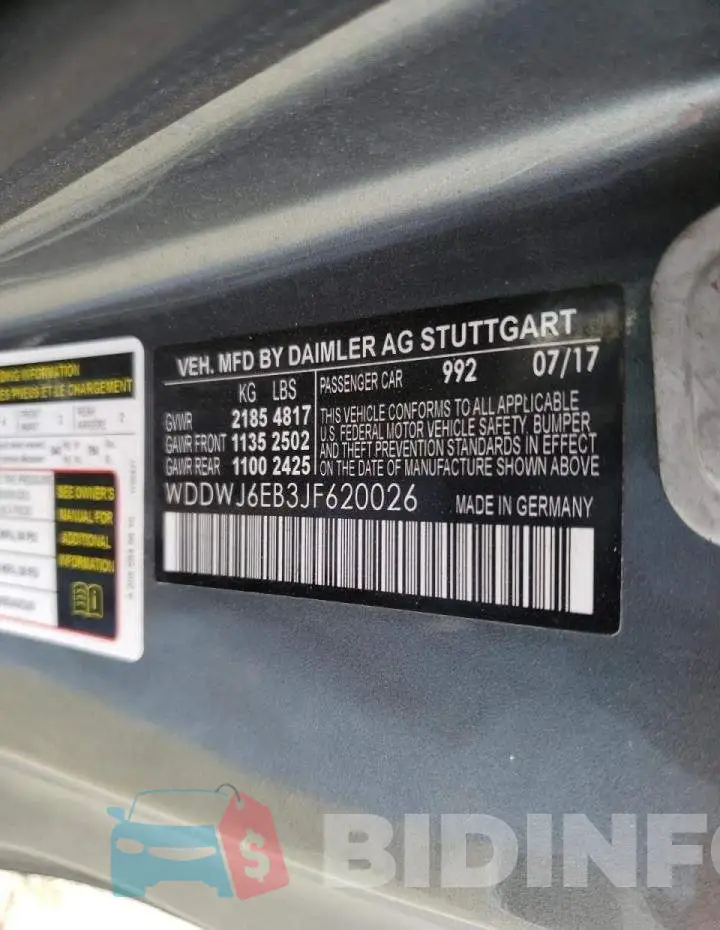 WDDWJ6EB3JF620026 Photo# 12