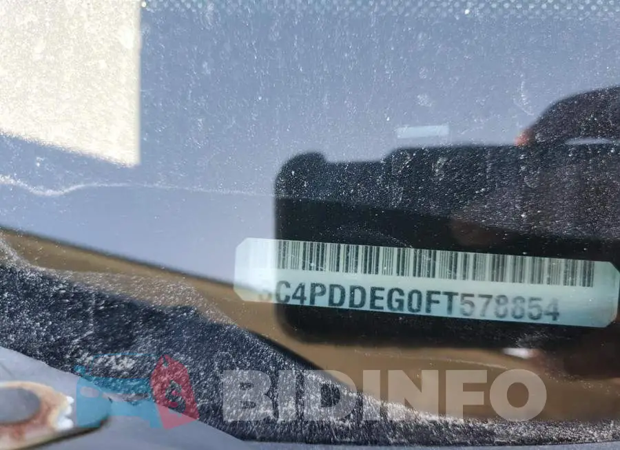 3C4PDDEG0FT578854 Photo# 13