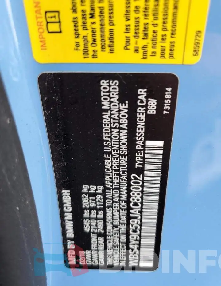 WBS4Y9C59JAC88002 Photo# 13
