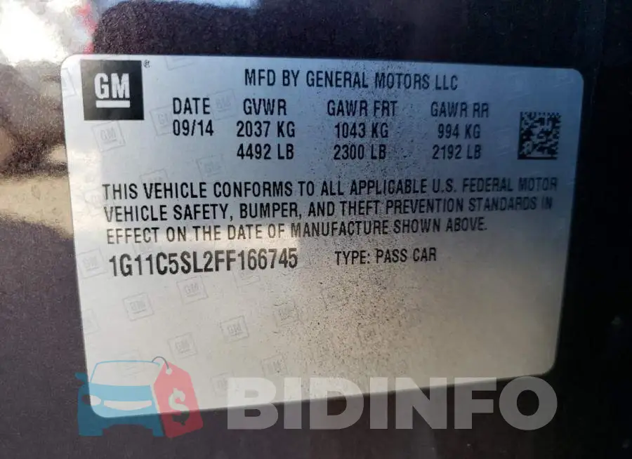 1G11C5SL2FF166745 Photo# 12