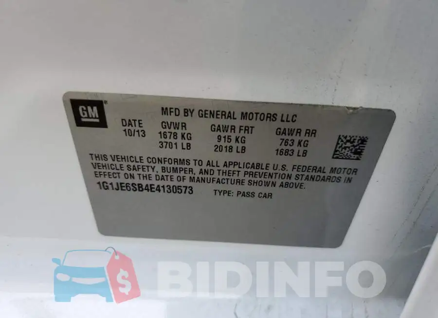 1G1JE6SB4E4130573 Photo# 12